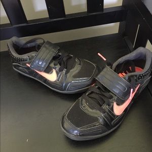Girls Nike Zoom Track Field Throwing Shoes size 4